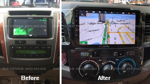 Màn hình DVD Android xe Toyota Hilux 2005 - 2015 | Kovar T1